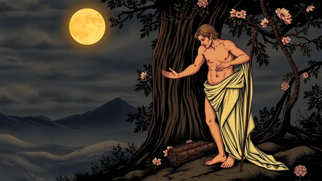 adam and eve leaving garding of eden
