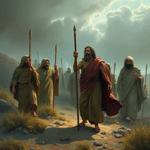 battle of Moses with Pharaoh