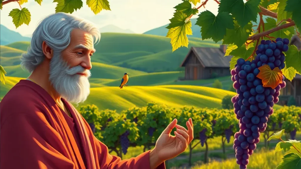 Noah And The Wine of Grapes