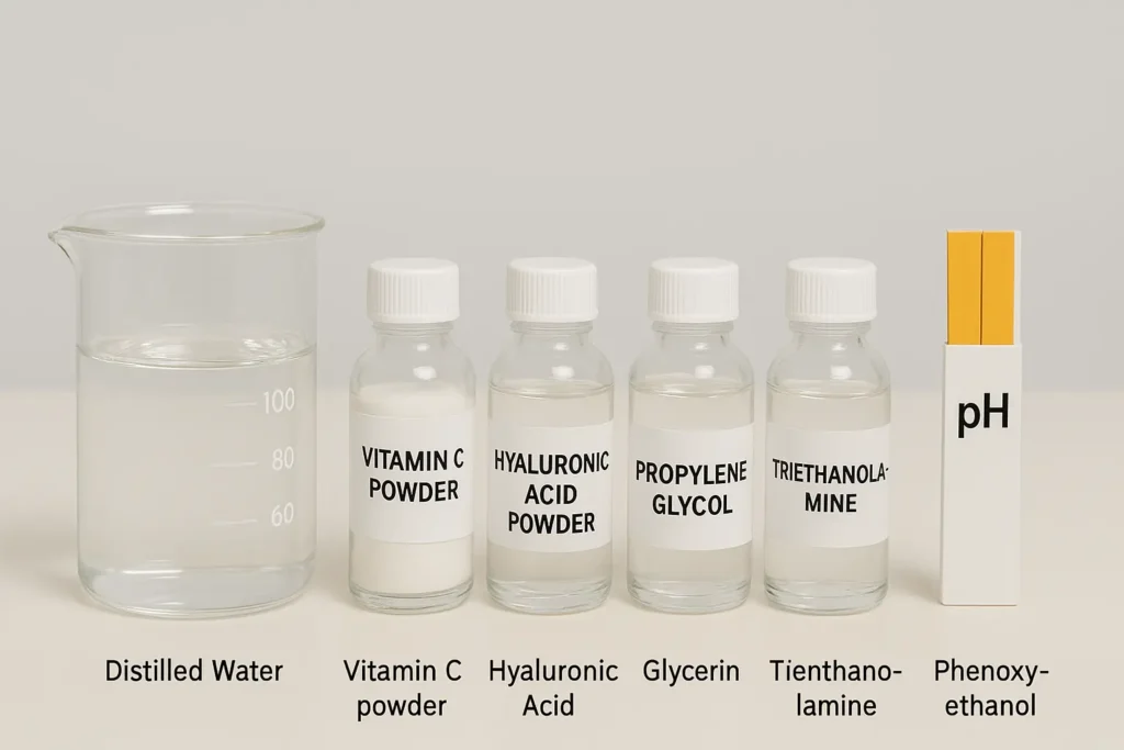 Advance Method For Making DIY Vitamin C Serum